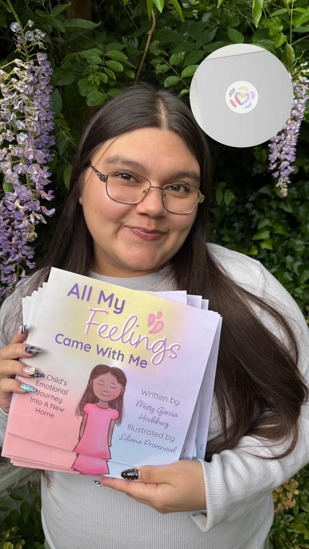 All My Feelings Came With Me book + Sticker Bundle